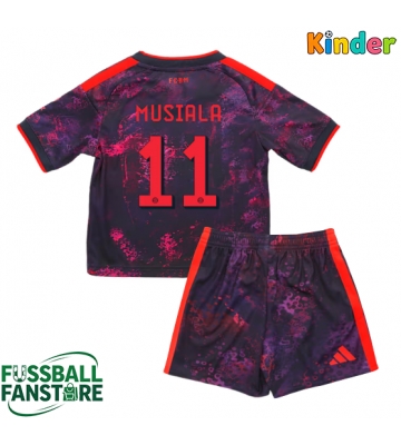 Bayern Munich Nathaniel Brown #11 Replik 3rd trikot Kinder 2026-27 Kurzarm (+ Kurze Hosen)